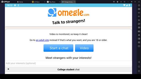 omegle alternatives for minors
